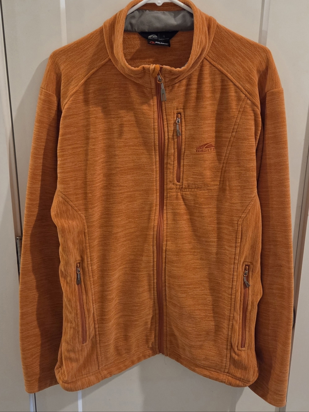 GoLite Polartec Full-Zip Fleece Jacket - Orange - Size Large